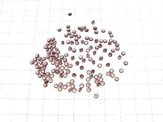 【動画】宝石質レディッシュブラウンジルコンAAA ルース ラウンドファセットカット3×3mm 3粒 サムネイル4