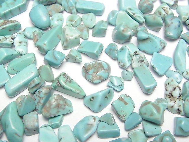 マグネサイトターコイズ 穴なしチップ(さざれ) 100グラムの画像