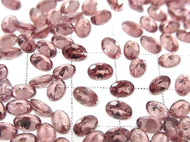【動画】宝石質カラーチェンジガーネットAAA ルース オーバルファセットカット6×4mm 2粒 サムネイル2