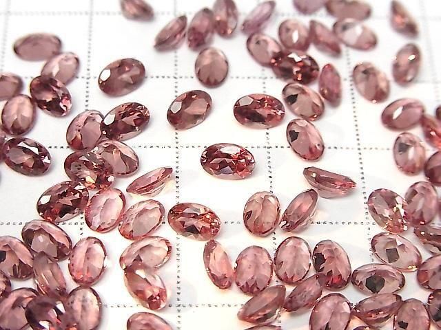 【動画】宝石質カラーチェンジガーネットAAA ルース オーバルファセットカット6×4mm 2粒 サムネイル3