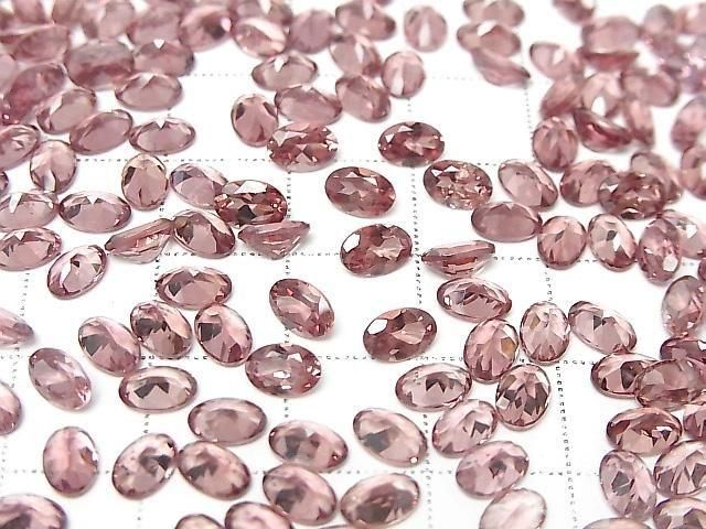 【動画】宝石質カラーチェンジガーネットAAA ルース オーバルファセットカット6×4mm 2粒 サムネイル4