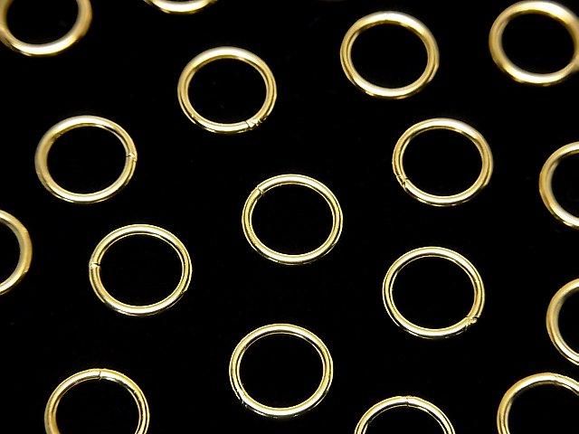Silver925 丸カン(クローズタイプ) 【4mm】【5mm】【6mm】【8mm】 18KGP 5個の画像