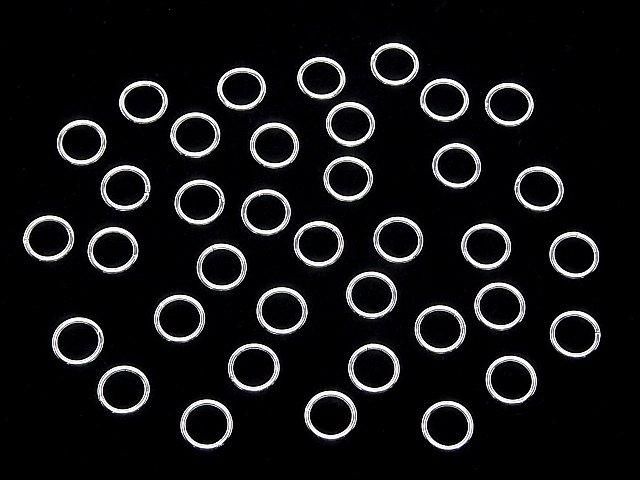Silver925 丸カン(クローズタイプ) 【4mm】【5mm】【6mm】【8mm】【10mm】 生地 5個 サムネイル4