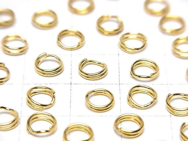 Silver925 二重カン【5mm】【6mm】【8mm】【10mm】 18KGP 3個 サムネイル2