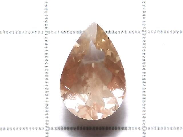 【動画】【1点もの】宝石質オレゴンサンストーンAAA ルース ファセットカット 1個 NO.166 サムネイル2
