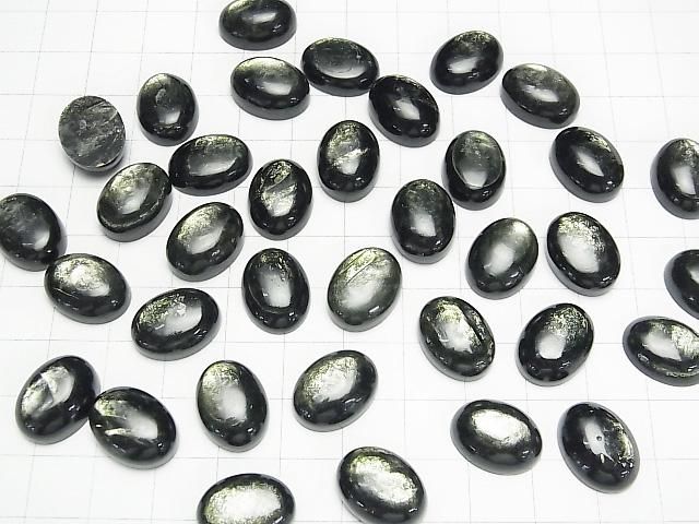 【動画】グリーンマイカAAA オーバル カボション16×12mm 1個 サムネイル4