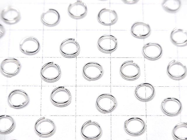 Silver925 二重カン【5mm】【6mm】【8mm】【10mm】 生地 3個 サムネイル3