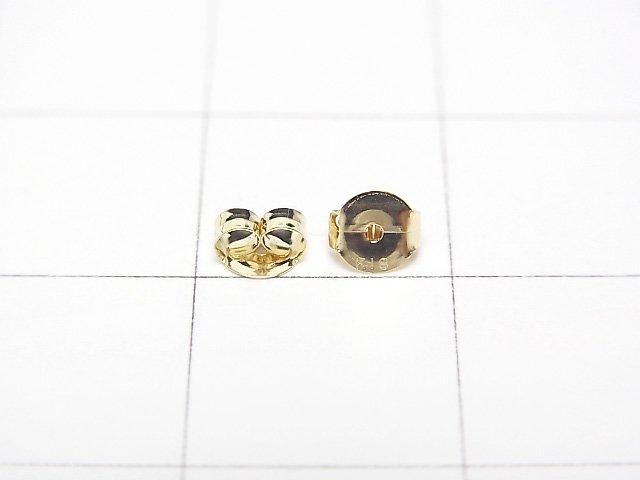 【動画】【K18 Yellow Gold】ピアスキャッチ 【Sサイズ】 1ペア サムネイル3