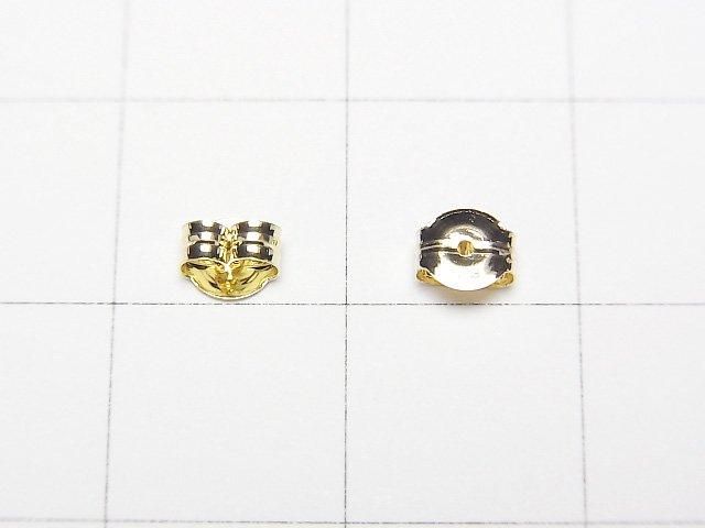 【動画】【K18 Yellow Gold】ピアスキャッチ 【Lサイズ】 1ペア サムネイル2