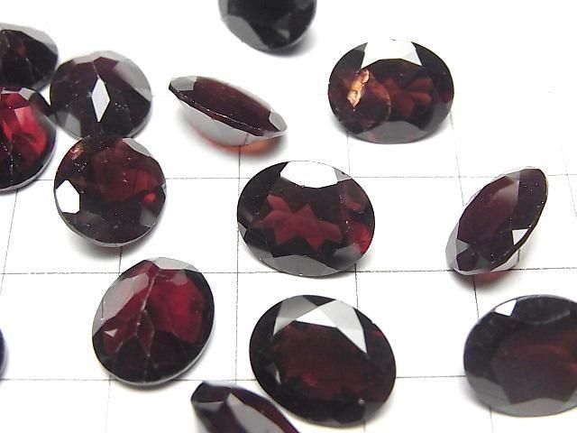 【動画】宝石質モザンビーク産ガーネットAAA- ルース オーバルファセットカット12×10mm 1粒 サムネイル2