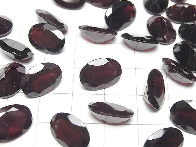 【動画】宝石質モザンビーク産ガーネットAAA- ルース オーバルファセットカット14×10mm 1粒 サムネイル3