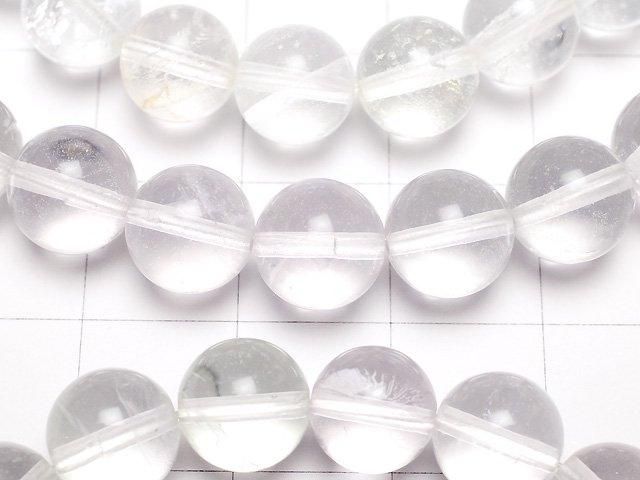 【動画】ホワイトフローライトAAA- ラウンド8mm 1連(ブレス) サムネイル2
