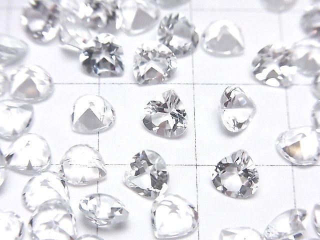 【動画】宝石質ホワイトトパーズAAA ルース マロンファセットカット5×5mm 5粒 サムネイル2