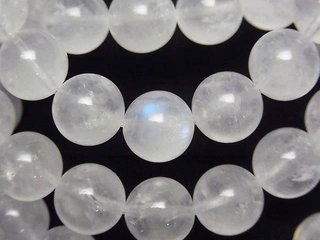 【動画】ロイヤルブルームーンストーンAA ラウンド10mm 1連(ブレス)の画像