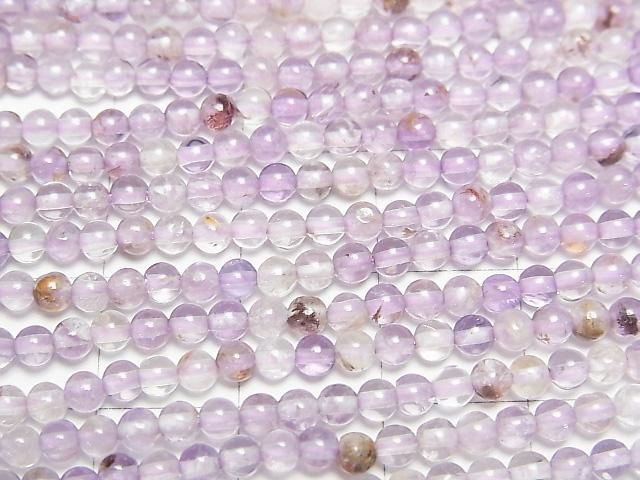 【動画】ガーデンアメジストAA++ ラウンド3mm 1連(約37cm) サムネイル2