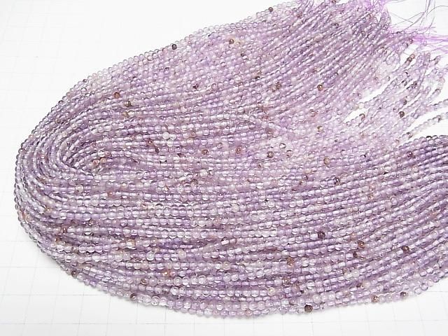【動画】ガーデンアメジストAA++ ラウンド3mm 1連(約37cm) サムネイル4