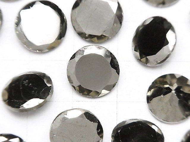【動画】パイライト ルース ラウンドファセットカット12×12mm 1粒 サムネイル2