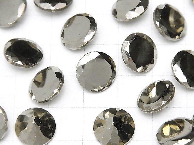 【動画】パイライト ルース ラウンドファセットカット12×12mm 1粒 サムネイル3