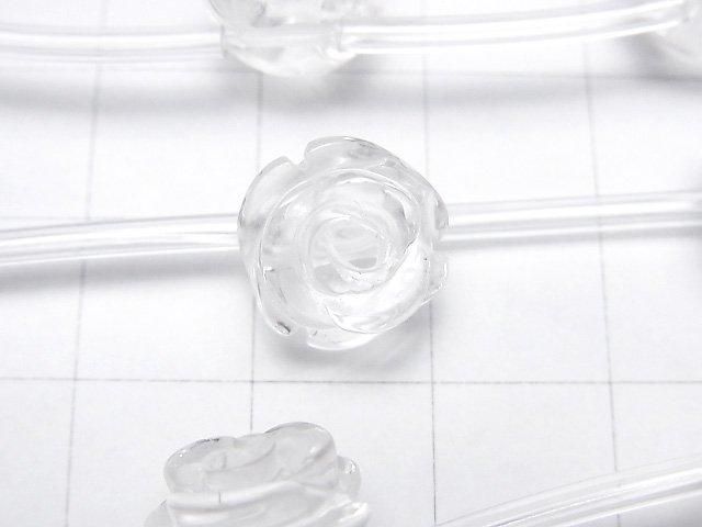 【動画】クリスタルAAA 薔薇(ローズ)12mm 半連/1連(約31cm) サムネイル2