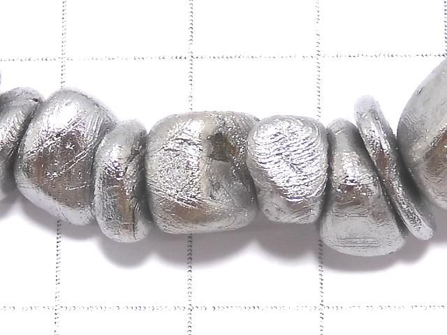 【動画】【1点もの】メテオライト(ムオニナルスタ隕石) タンブル 1連(ブレス) NO.2 サムネイル2