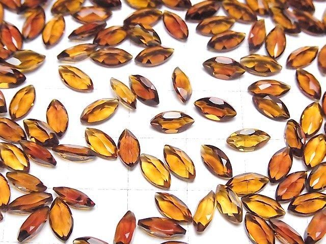 【動画】宝石質マデイラシトリンAAA ルース マーキスファセットカット8×4mm 3粒 サムネイル4