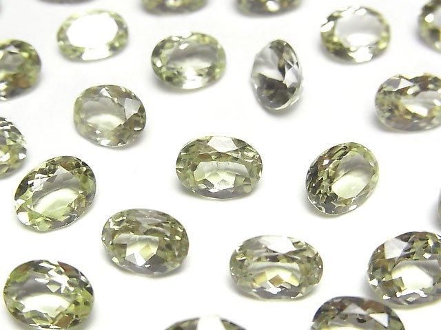 【動画】宝石質シリマナイトAAA ルース オーバルファセットカット8×6mm 1粒の画像