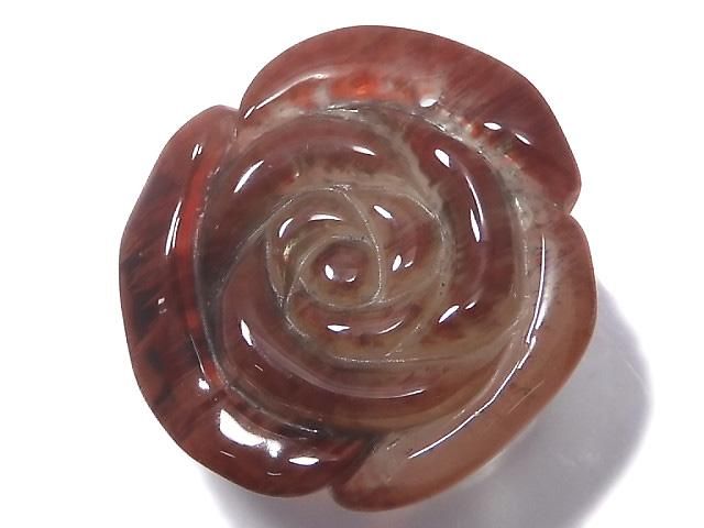 【動画】【1点もの】チベット産アンデシンAAA 薔薇(ローズ) 1個 NO.16の画像