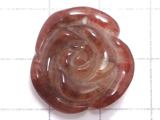 【動画】【1点もの】チベット産アンデシンAAA 薔薇(ローズ) 1個 NO.18 サムネイル2