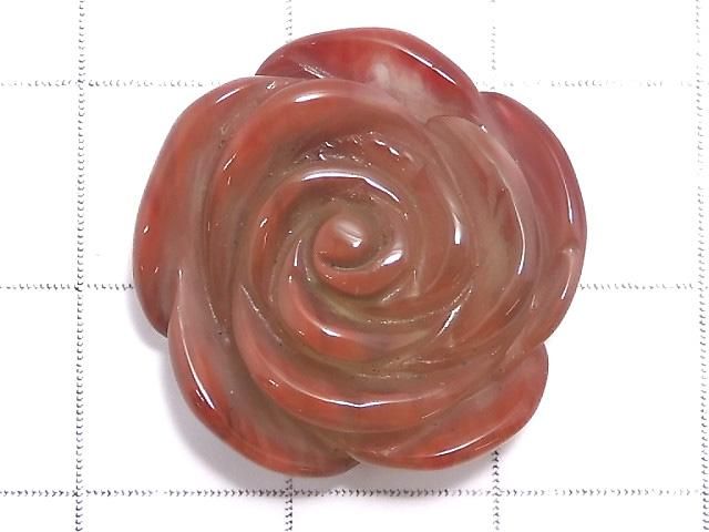 【動画】【1点もの】チベット産アンデシンAAA 薔薇(ローズ) 1個 NO.19 サムネイル2