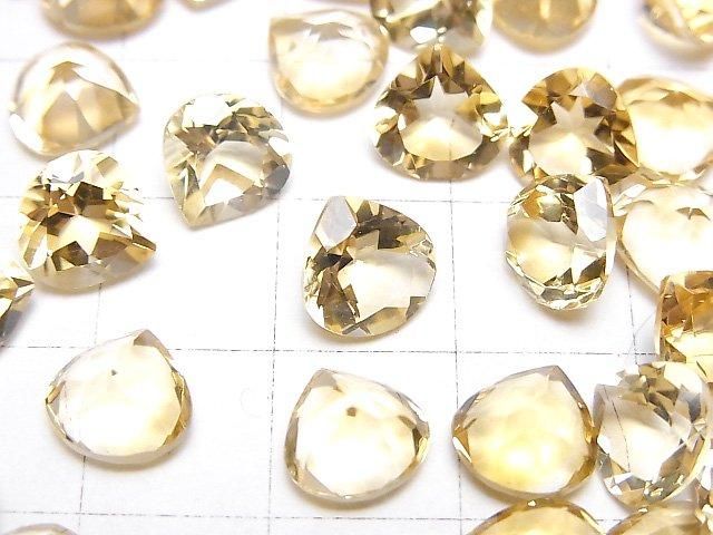 【動画】宝石質シトリンAAA マロンファセットカット8×8mm 5粒 サムネイル2