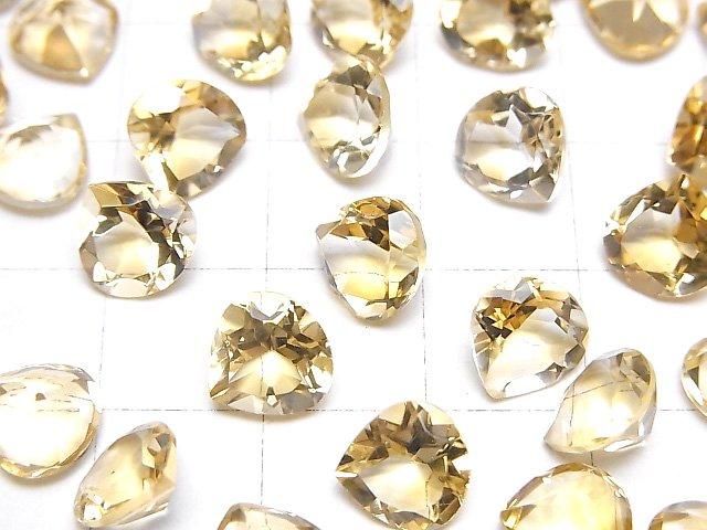 【動画】宝石質シトリンAAA マロンファセットカット8×8mm 5粒 サムネイル3