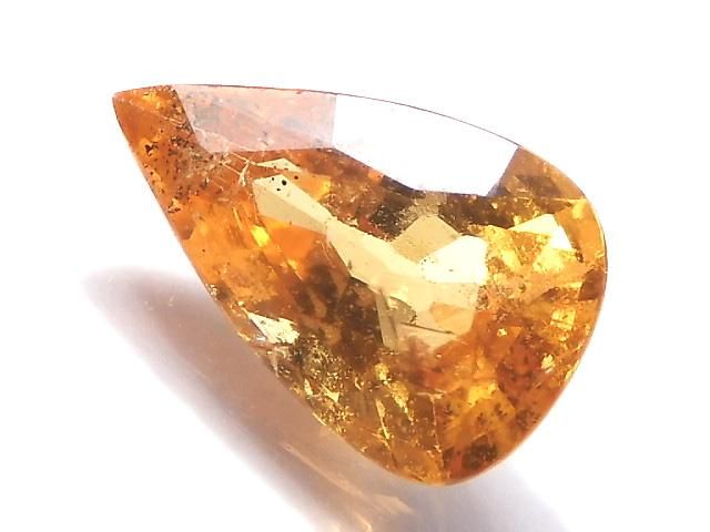 【動画】【1点もの】宝石質スペサルタイトガーネットAAA ルース ファセットカット 1粒 NO.6の画像