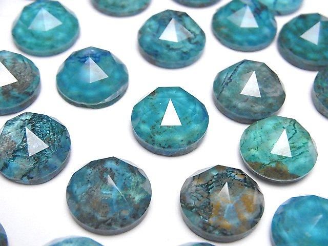 【動画】クリソコラ×クリスタルAAA ラウンド ローズカット12×12mm 2個の画像