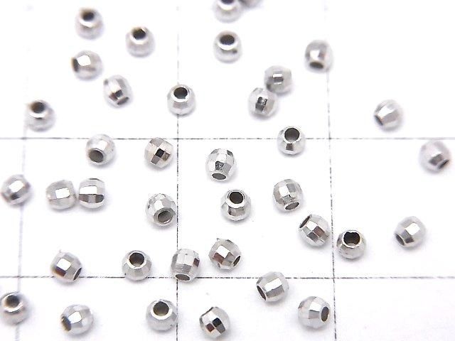 Silver925 ラウンドカット2mm ロジウム 20粒 サムネイル3