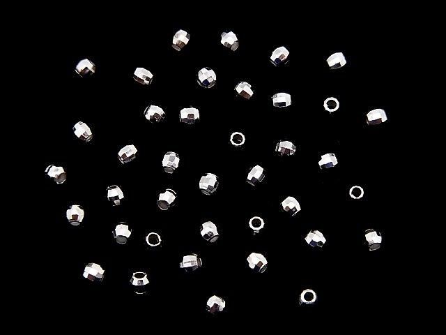 Silver925 ラウンドカット2mm ロジウム 20粒 サムネイル4