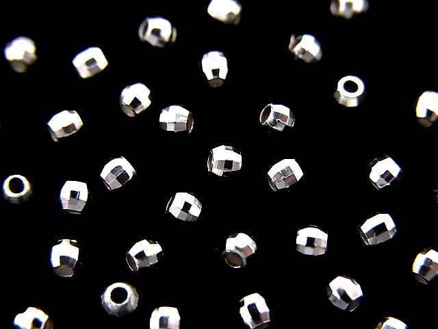 Silver925 ラウンドカット2mm 生地 20粒の画像