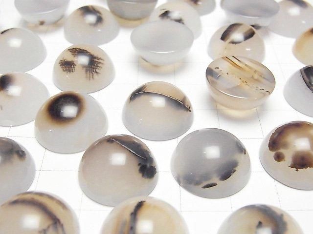 【動画】モンタナモスアゲートAA++ ラウンド カボション18×18mm 2個 サムネイル3
