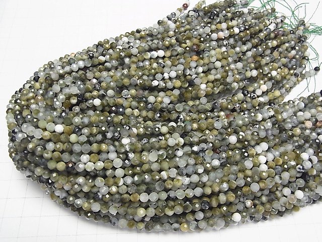 【動画】【素晴らしい輝き】グリーントルマリンAA ラウンドカット4.5mm 1連(約36cm) サムネイル4