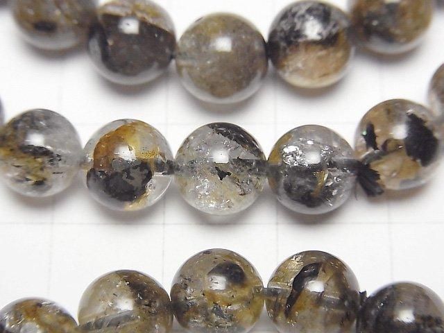 【動画】ダイヤモンドクォーツ ラウンド8mm 1連(ブレス) サムネイル2