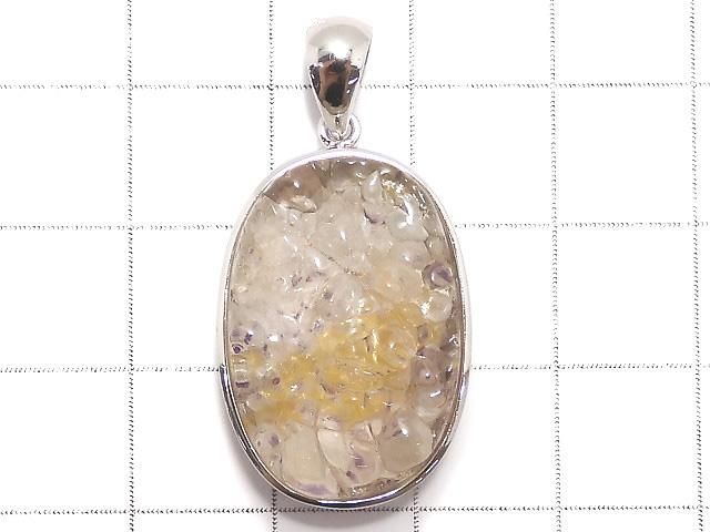 【動画】【1点もの】宝石質ハイアライトオパールAAA- ペンダントトップ SILVER925製 NO.4 サムネイル2