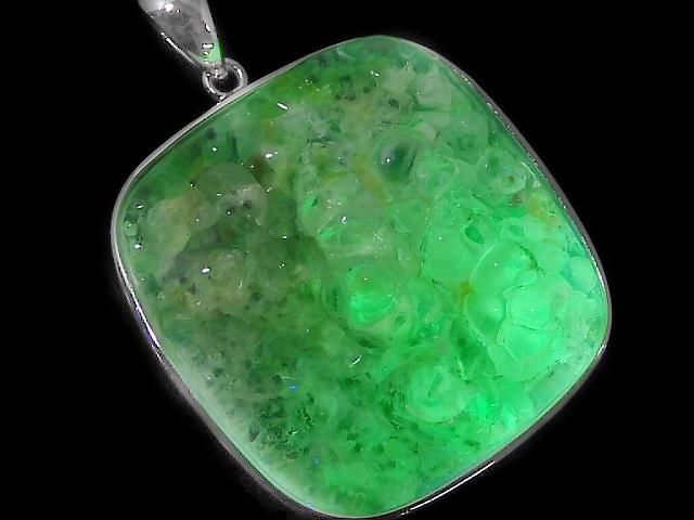 【動画】【1点もの】宝石質ハイアライトオパールAAA- ペンダントトップ SILVER925製 NO.10の画像