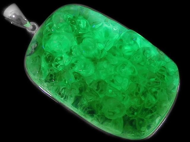 【動画】【1点もの】宝石質ハイアライトオパールAAA- ペンダントトップ SILVER925製 NO.13の画像