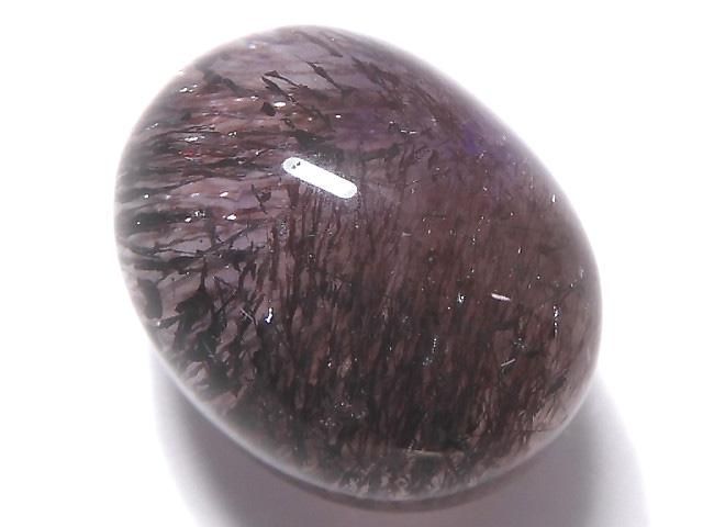 【動画】【1点もの】宝石質エレスチャルクォーツAAA- カボション 1個 NO.144の画像