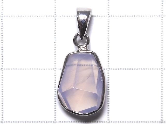 【動画】【1点もの】宝石質スコロライトAAA- カット入りペンダントトップ SILVER925製 NO.125 サムネイル2
