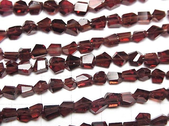 【動画】宝石質モザンビークガーネットAAA- タンブルカット 半連/1連(約18cm) サムネイル3
