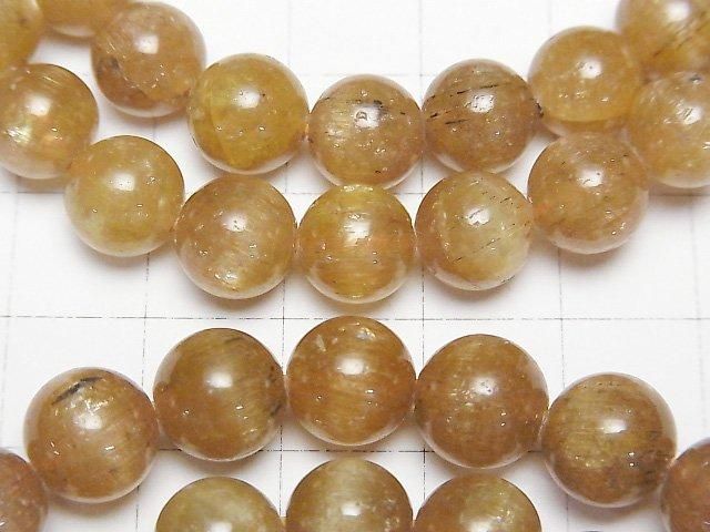 【動画】イエローアパタイトAA+ ラウンド9mm 1連(ブレス) サムネイル2