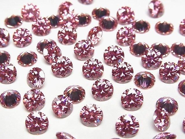 モアッサナイト ラウンドブリリアント ルース (直径7.5mm/ダイヤ