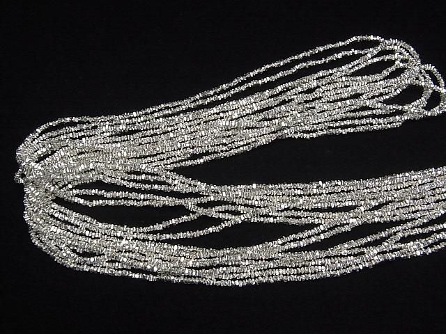カレンシルバー チップ(ディスク)1.5×1.5×1mm 1/8連~1連(約66cm) サムネイル4