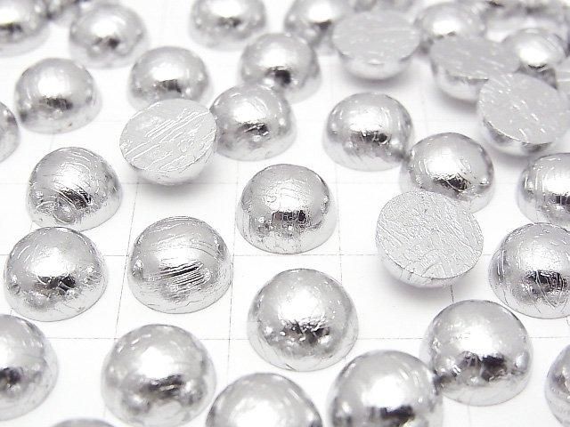 【動画】メテオライト(アルタイ隕石) ラウンド カボション10×10mm シルバー 1個 サムネイル3