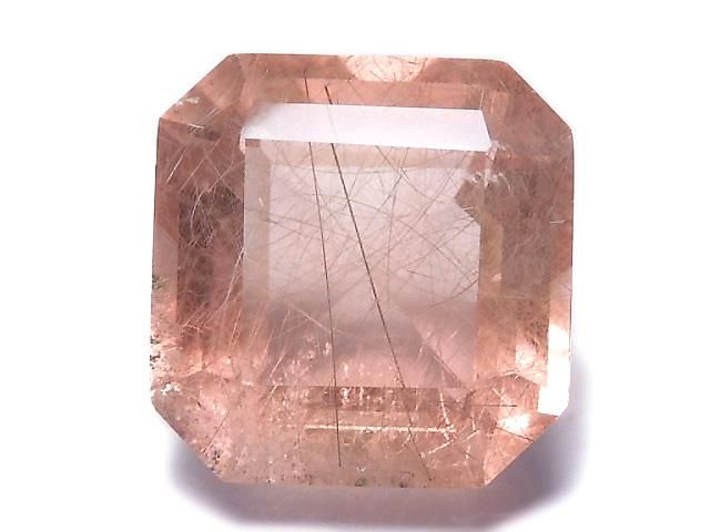 【動画】【1点もの】宝石質ピンクフローライトAAAA ルース ファセットカット 1個 NO.6の画像